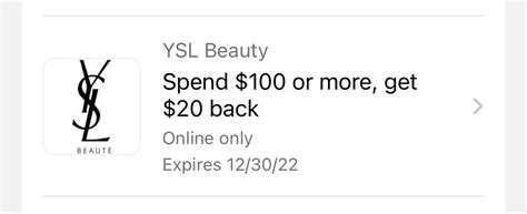 ysl bogo deal|YSL beauty sale.